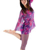 Tan-Through Tunic - Pink Tropics