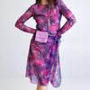 Pink Tropics Tan Through Sarong