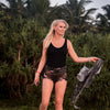 Eeva Tropics Tan-Through Mini Leggings