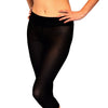 Tan-Through Leggings – Black
