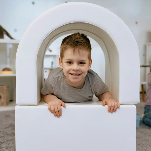 Soft Play Set Tunnel - White