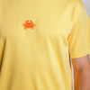 Crab Heavy T-shirt - Yellow