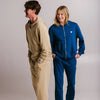 Lion Soft Fleece Full Zip Hoodie - Light Brown