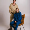Lion Soft Fleece Full Zip Hoodie - Light Brown