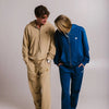 Lion Soft Fleece Full Zip Hoodie - Light Brown