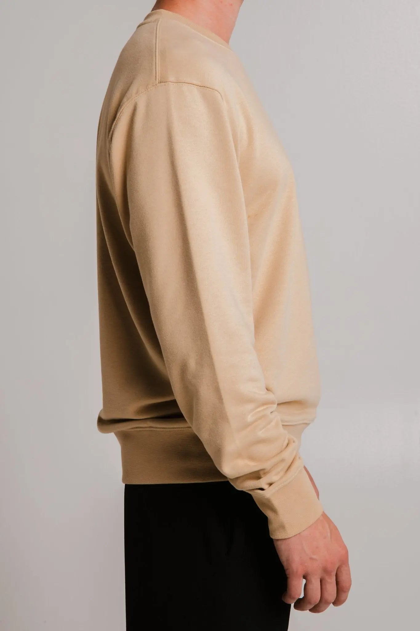 Lion Soft Fleece Sweatshirt - Light Brown
