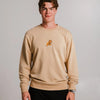 Lion Soft Fleece Sweatshirt - Light Brown