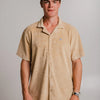 Panda Terry Shirt - Light Brown