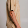 Panda Terry Shirt - Light Brown