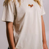 Squirrel T-shirt - Parchment