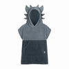 Surfdragon Kids Bath Poncho - Grey