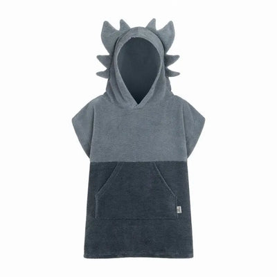 Surfdragon Kids Bath Poncho - Grey