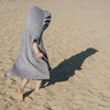 Surfdragon Kids Bath Poncho - Grey