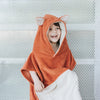 Surffoxy Kids Bath Poncho - Orange