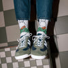 Moomin Jungle Men's Retro Socks - White