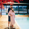 Unisex Hooded Bathrobe - Cotton Terry