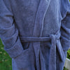 Unisex Hooded Bathrobe - Cotton Terry