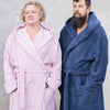 Unisex Hooded Bathrobe - Cotton Terry