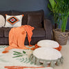 Washable Rug Botanic Plants, 140 x 200 cm 