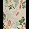Washable Rug Botanic Plants, 140 x 200 cm 