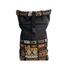 Waterproof Rolltop Backpack - Yellow Pattern