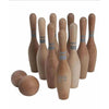Wooden Bowling Pins - Natural
