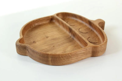 Wooden Plate For Kids - Acorn
