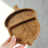 Wooden Plate For Kids - Acorn