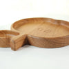 Wooden Plate For Kids - Apple