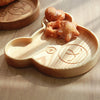 Wooden Plate For Kids - Bear