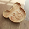 Wooden Plate For Kids - Bear