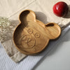 Wooden Plate For Kids - Bear