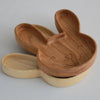 Wooden Plate For Kids - Bunny