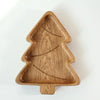 Wooden Plate For Kids - Christmas Tree