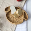 Wooden Plate For Kids - Dog
