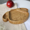 Wooden Plate For Kids - Dog