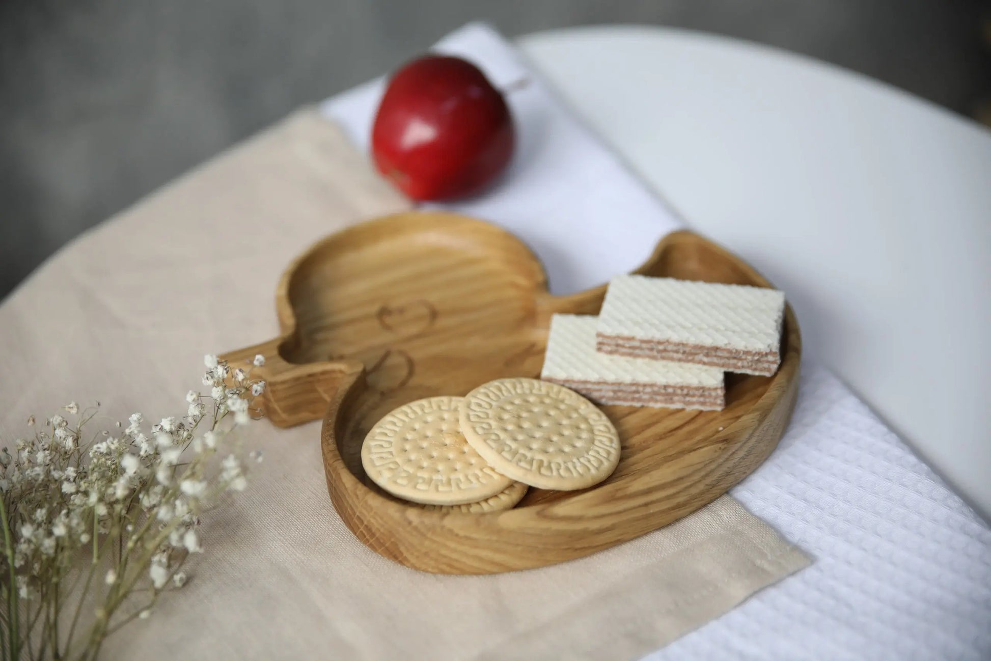 Wooden Plate For Kids - Duckling