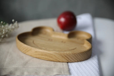 Wooden Plate For Kids - Frog