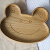 Wooden Plate For Kids - Frog
