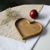 Wooden Plate For Kids - Heart