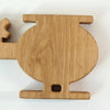 Wooden Plate For Kids - Helicopter