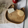 Wooden Plate For Kids - Kitty
