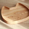 Wooden Plate For Kids - Kitty