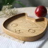 Wooden Plate For Kids - Kitty