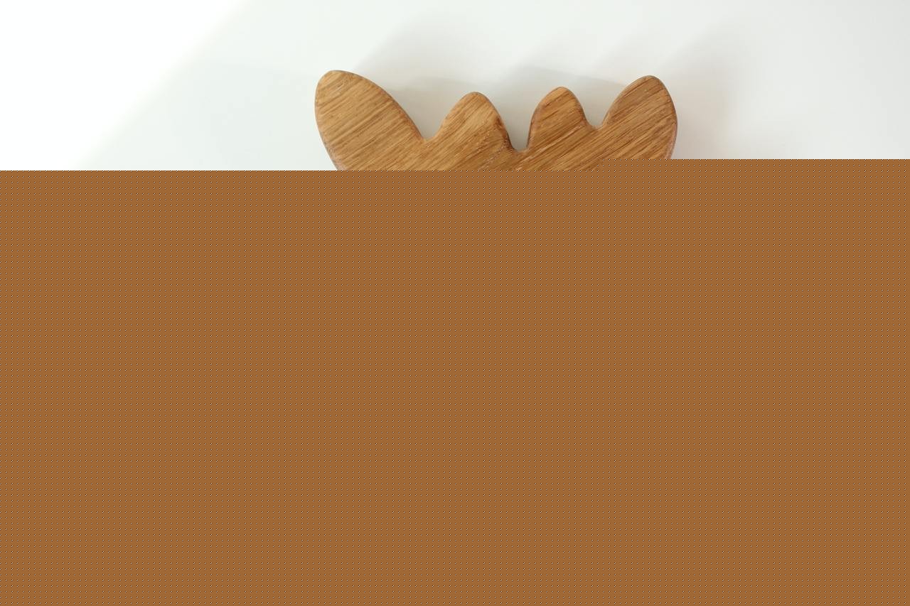 Wooden Plate For Kids - Maple Leaf