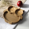 Wooden Plate For Kids - Owl