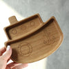 Wooden Plate For Kids - Ship