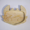 Wooden Plate For Kids - Toothless