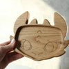 Wooden Plate For Kids - Toothless