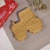 Wooden Plate For Kids - Tractor